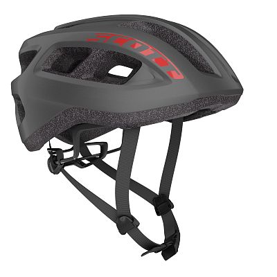 Превью  Шлем велосипедный SCOTT Supra Road Dark Grey/Red